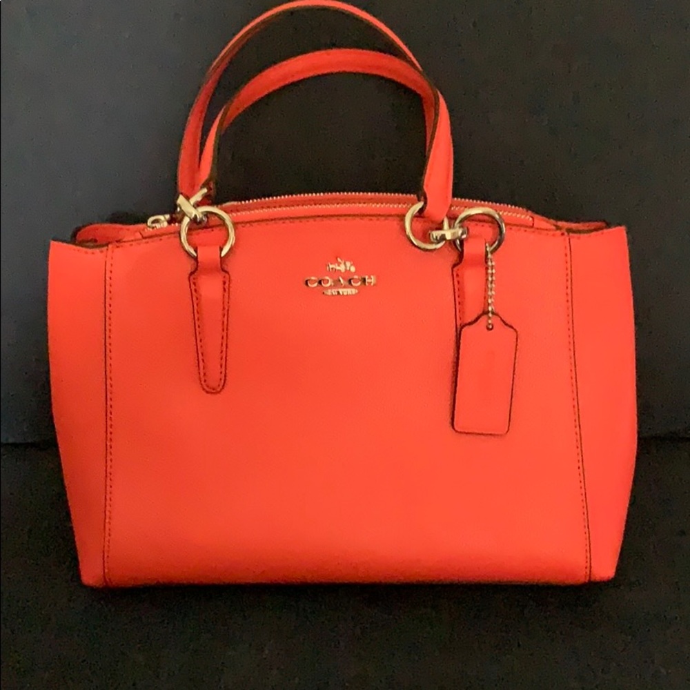 Coach Bag.  Used once.  Shoulder strap included.